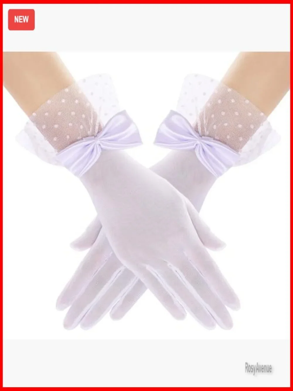 Fascinator Hat with Gloves Set for Derby Tea Party Prom Evening Events